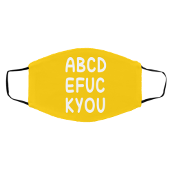 ABCD EFUC KYOU Face Mask 33