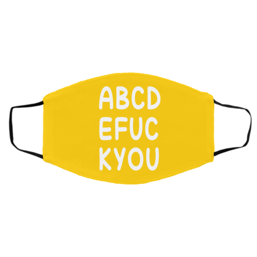ABCD EFUC KYOU Face Mask 3