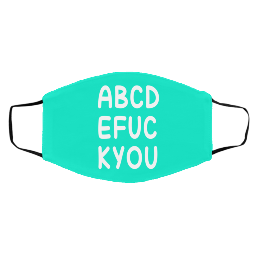 ABCD EFUC KYOU Face Mask 29