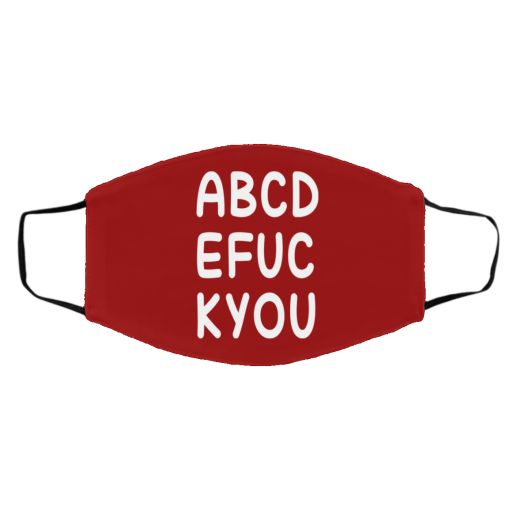 ABCD EFUC KYOU Face Mask 9