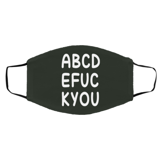 ABCD EFUC KYOU Face Mask 11