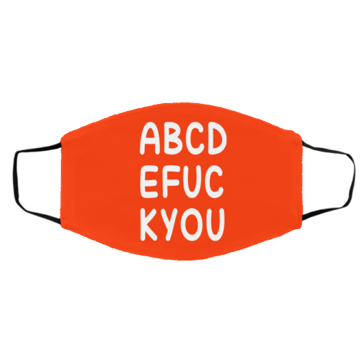 ABCD EFUC KYOU Face Mask 19