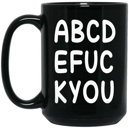 ABCD EFUC KYOU Mug 3
