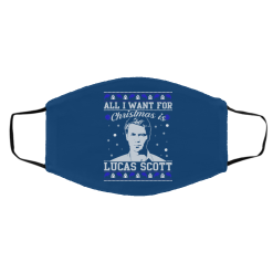All I Want For Christmas Is Lucas Scott Face Mask 55