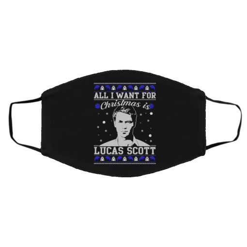 All I Want For Christmas Is Lucas Scott Face Mask 5