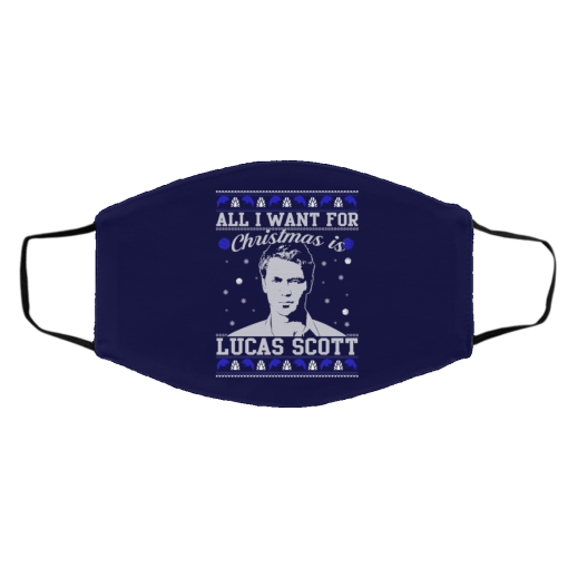 All I Want For Christmas Is Lucas Scott Face Mask 17