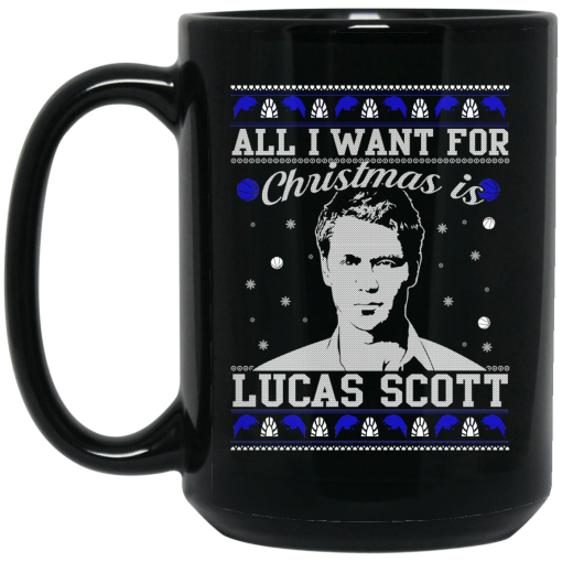 All I Want For Christmas Is Lucas Scott Mug 3