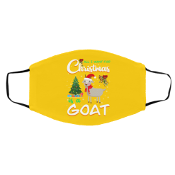 All I Want For Christmas Is A Goat Face Mask 33