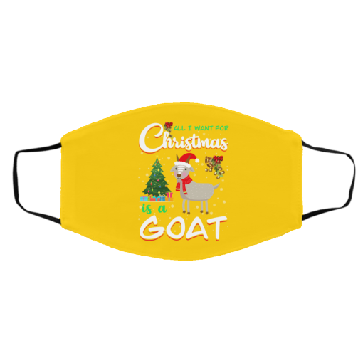 All I Want For Christmas Is A Goat Face Mask 3