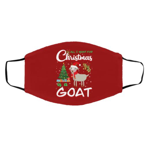 All I Want For Christmas Is A Goat Face Mask 9