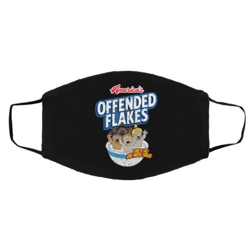 America's Offended Flakes They're OB-NOX-JOUS Face Mask