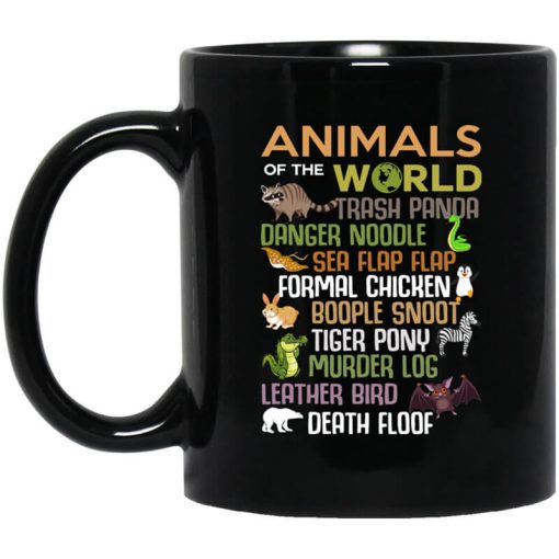 Animals Of The World Funny Animals Mug