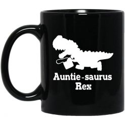 Auntie Saurus Rex Dinosaur Mug
