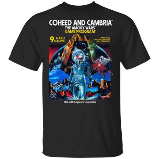 Coheed And Cambria The Amory Wars Game Program Shirt