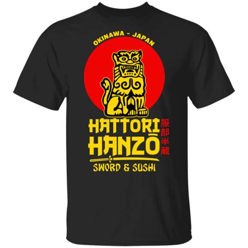 Hattori Hanzo Sword & Sushi Okinawa Japan Shirt