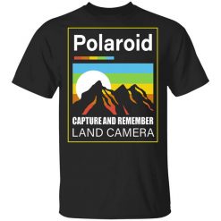 Polaroid Capture And Remember Land Camera Shirt