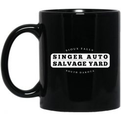 Singer Auto Salvage Yard Sioux Falls South Dakota Mug