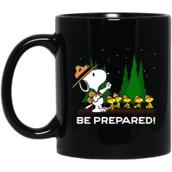 Snoopy Dog Be Prepared Mug