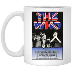 The Who The Rock And Roll Hall Of Fame Mug