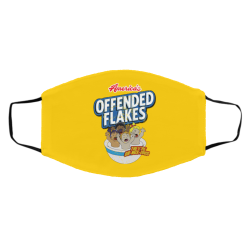 America's Offended Flakes They're OB-NOX-JOUS Face Mask 33