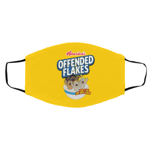 America's Offended Flakes They're OB-NOX-JOUS Face Mask 3