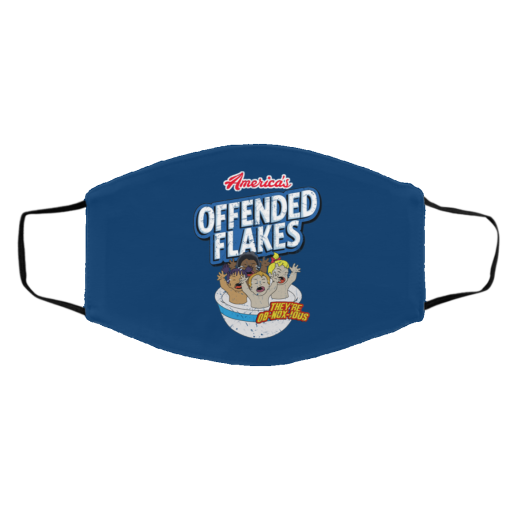 America's Offended Flakes They're OB-NOX-JOUS Face Mask 25