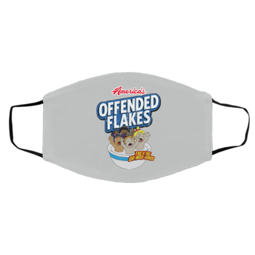 America's Offended Flakes They're OB-NOX-JOUS Face Mask 27