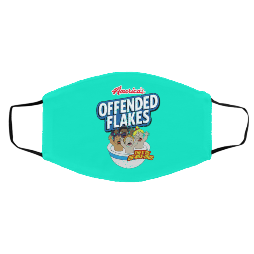 America's Offended Flakes They're OB-NOX-JOUS Face Mask 29