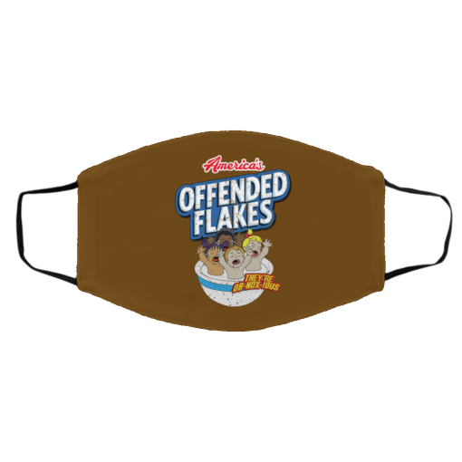 America's Offended Flakes They're OB-NOX-JOUS Face Mask 7