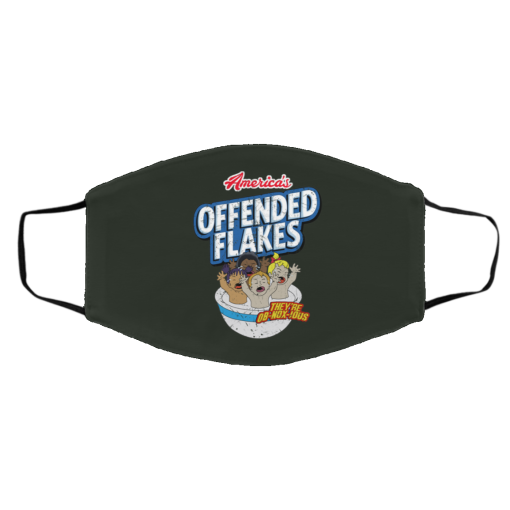 America's Offended Flakes They're OB-NOX-JOUS Face Mask 11