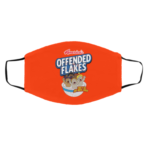 America's Offended Flakes They're OB-NOX-JOUS Face Mask 19