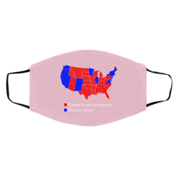 Dumbfuckistan Election Map - Republican Edition Face Mask 51