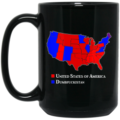 Dumbfuckistan Election Map - Republican Edition Mug 5