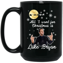 All I Want For Christmas Is Luke Bryan Mug 5