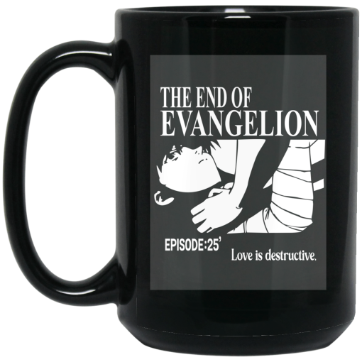 The End Of Evangelion Episode 25 Love Is Destructive Mug 3
