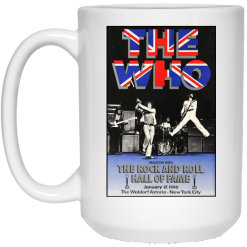 The Who The Rock And Roll Hall Of Fame Mug 5