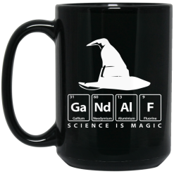 GaNdAlF - Science is Magic Mug 5