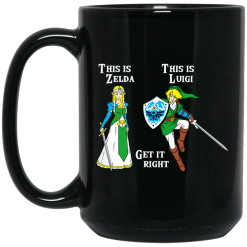 This Is Zelda This Is Luigi Get It Right Mug 5