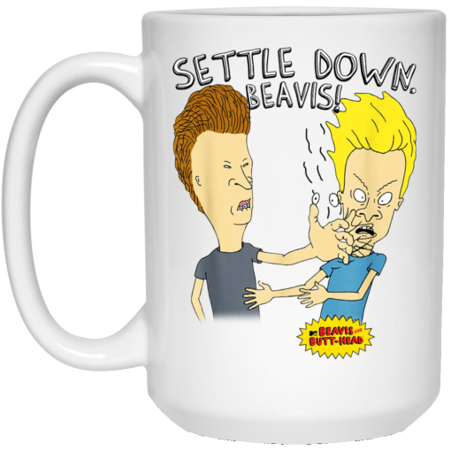 Beavis And Butt-Head Settle Down Beavis Mug 3