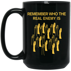 Remember Who The Real Enemy Is The Hunger Games Mug 5