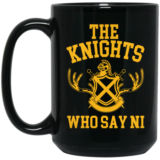 The Knights Who Say Ni - Monty Python Mug 3