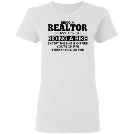 Being A Realtor Is Easy It's Like Riding A Bike T-Shirts, Hoodies, Long Sleeve 8