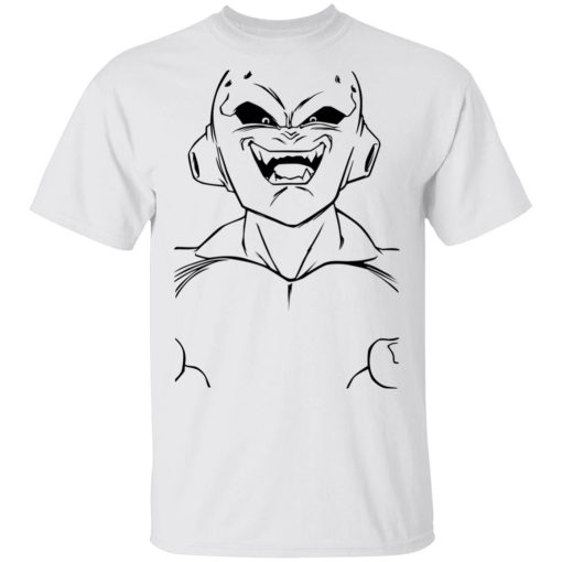 Dragon Ball Z Majin Buu Kid Buu Large Face Line Art Adult T-Shirts, Hoodies, Long Sleeve 3