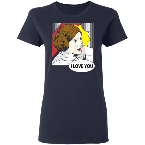 Star Wars Princess Leia I Love You Pop Art T-Shirts, Hoodies, Long Sleeve 13