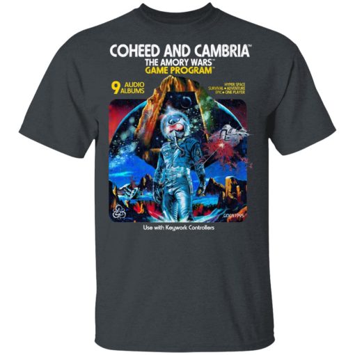 Coheed And Cambria The Amory Wars Game Program T-Shirts, Hoodies, Long Sleeve 3
