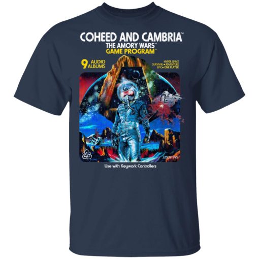 Coheed And Cambria The Amory Wars Game Program T-Shirts, Hoodies, Long Sleeve 5