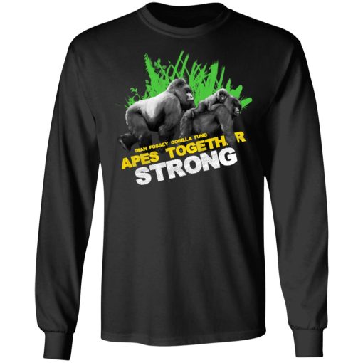 Gorilla Dian Fossey Gorilla Fund Apes Together Strong T-Shirts, Hoodies, Long Sleeve 17