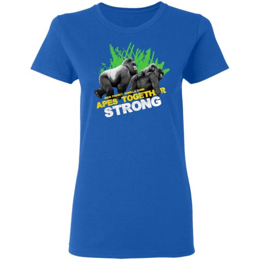 Gorilla Dian Fossey Gorilla Fund Apes Together Strong T-Shirts, Hoodies, Long Sleeve 15