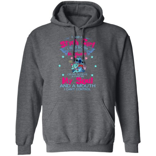 I Am A Stitch Girl Was Born In With My Heart On My Sleeve T-Shirts, Hoodies, Long Sleeve 23