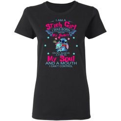 I Am A Stitch Girl Was Born In With My Heart On My Sleeve T-Shirts, Hoodies, Long Sleeve 34